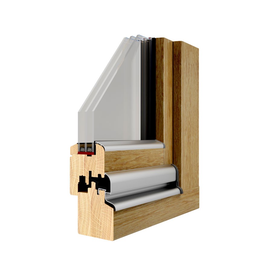 Okno drewniane Standard 68